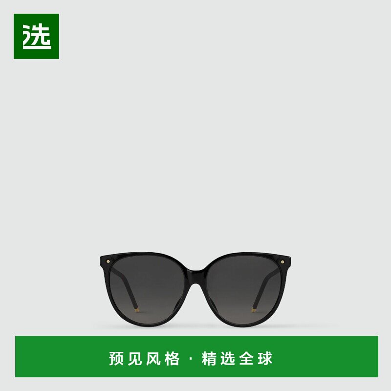 1h可退 欧洲直邮LV/路易威登 女士黑色醋酸纤维太阳镜正品舒适百