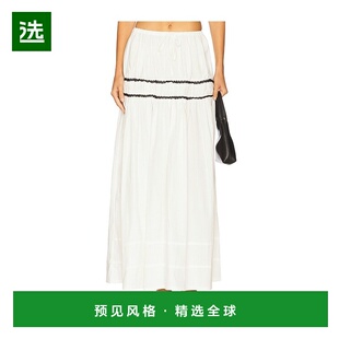 1h可退 香港直邮Weworewhat 女士 层叠中长半身裙 WWB17002