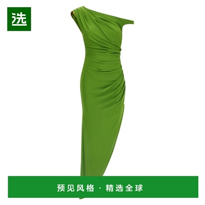 1h可退 香港直邮Elisabetta Franchi 女士 珠宝肩连衣裙 AB90661E