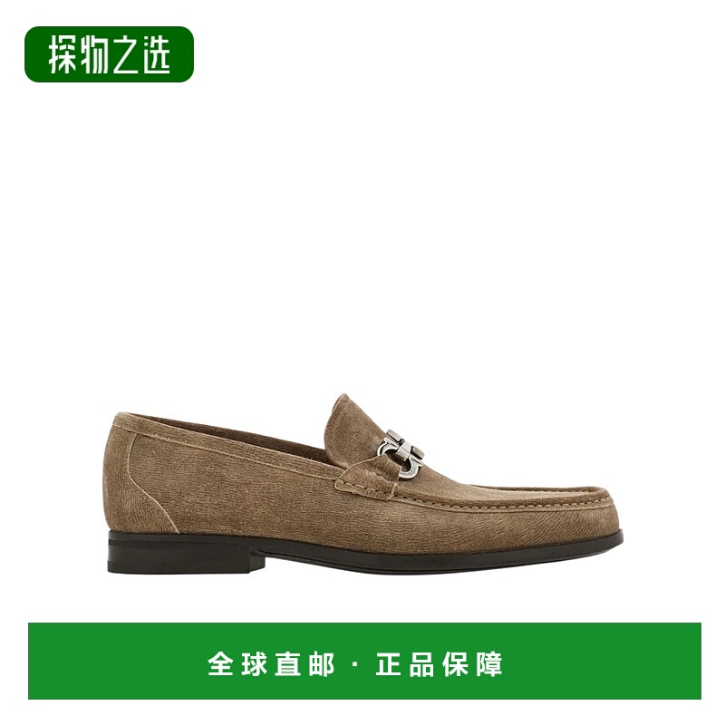 香港直邮Salvatore Ferragamo Gancini 乐福鞋 029457菲拉格慕