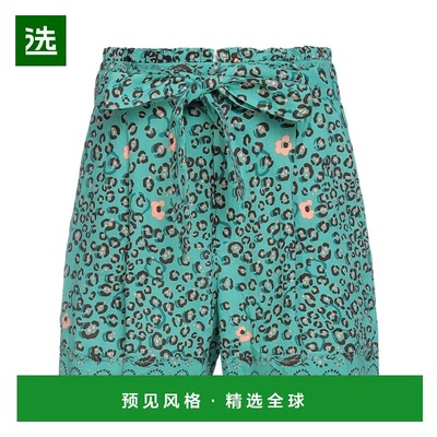 1h可退 香港直邮Poupette St Barth 女士 短裤 green绿色 舒适时