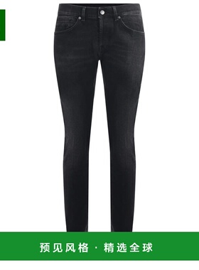 香港直邮DONDUP 男士休闲裤 UP232DS0369LM3999 AW2025 黑色