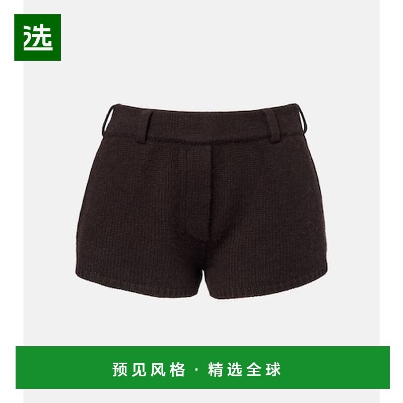 1h可退 香港直邮LISA YANG 女士 低腰羊绒短裤 brown棕色 舒适时,女装/女士精品,毛针织衫,淘宝优惠券,粉丝福利购,淘宝优惠卷