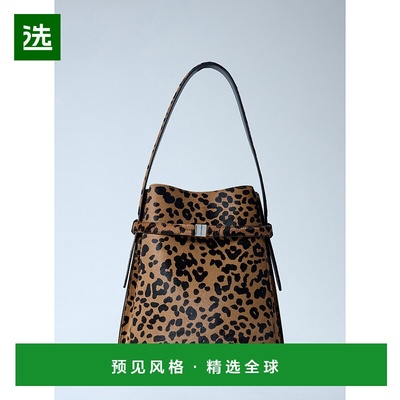 1h可退 香港直邮TOTÊME 女士 系带小马毛桶包 254WAL0048LE0211P2