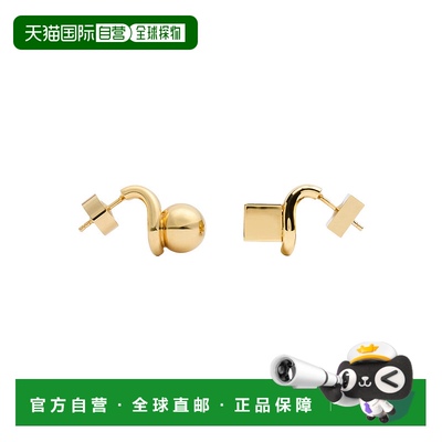 1h可退 香港直邮Jacquemus 女士 'Les Puces Nodo' Earings Rear