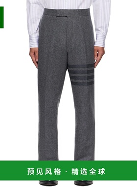 1h可退 香港直邮Thom Browne 汤姆·布朗 男士 灰色 Plain Weave