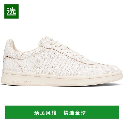 1h可退 香港直邮Dsquared2 二次方 男士 灰白色 Boxer 运动鞋 SNM