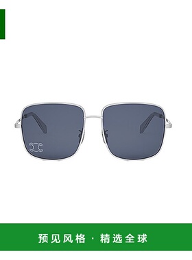 1h可退 香港直邮Celine 思琳 女士 徽标太阳镜 CL40284U metal金