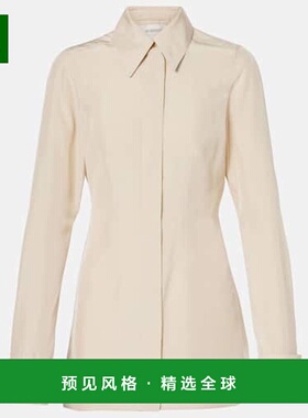 1h可退 香港直邮Sportmax 斯宝麦斯 女士 Teoria 衬衫 beige米色