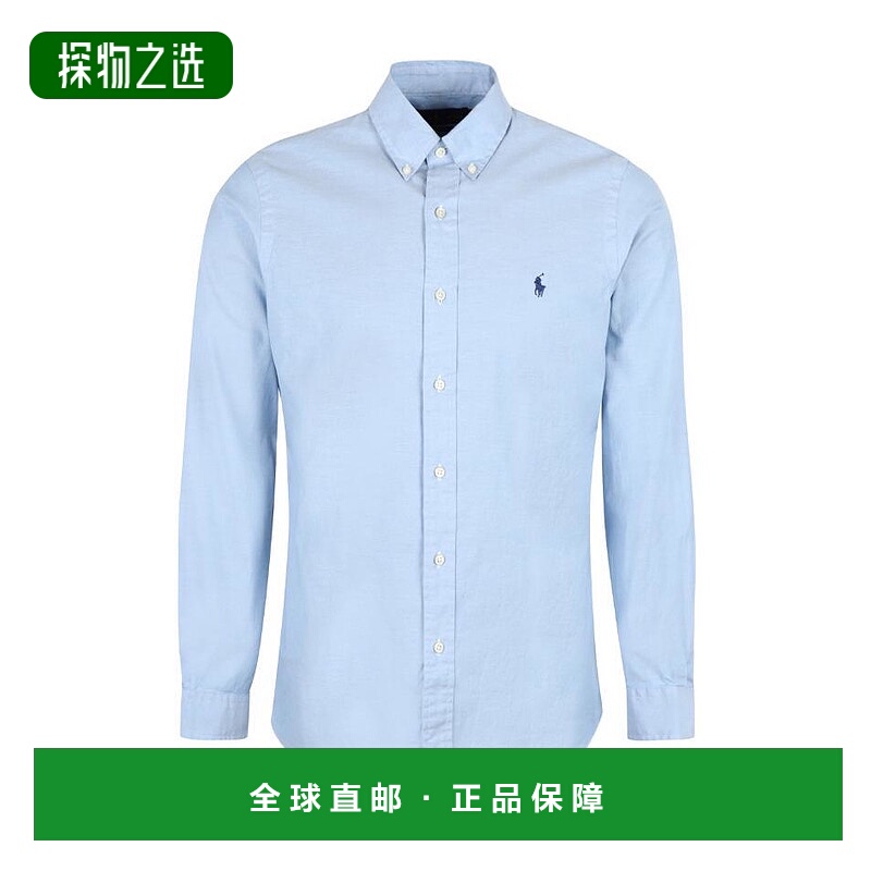 香港直邮Ralph Lauren 刺绣翻领衬衫 710829480