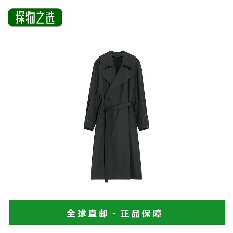 欧洲直邮LEMAIRE 25秋冬  LMAQEA5HGRY 女士 风衣