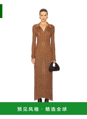 1h可退 香港直邮ZIMMERMANN 女士 Mouline 中长连衣裙 4864DF25R