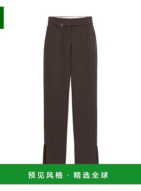 香港直邮Jacquemus 开衩直筒裤休闲裤西装裤 243PA038-1562