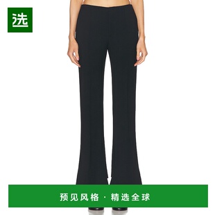 1h可退 香港直邮Chloe 蔻依 女士 羊毛绉纱修身裤子 24APA32