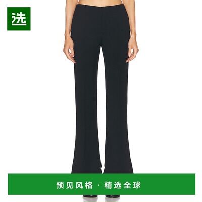 1h可退 香港直邮Chloe 蔻依 女士 羊毛绉纱修身裤子 24APA32