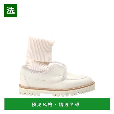 香港直邮LE SILLA 女士芭蕾乐福鞋 5185T020CARTA AW2025 白色