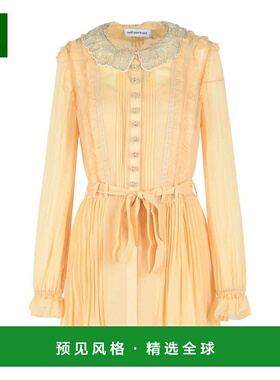 香港直邮SELF-PORTRAIT 女士连衣裙 RS26034STTAN SS2026 黄色