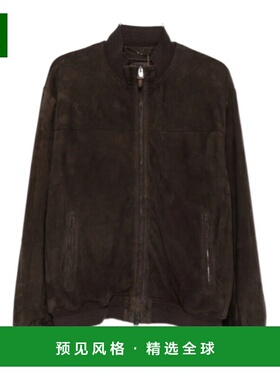 香港直邮Canali 男士夹克 LE00298O70466501 AW2025 黑色 长袖夹