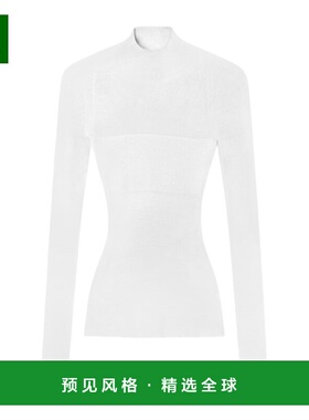 1h可退 香港直邮Versace 罗纹针织上衣 10172411A16171长袖针织衫