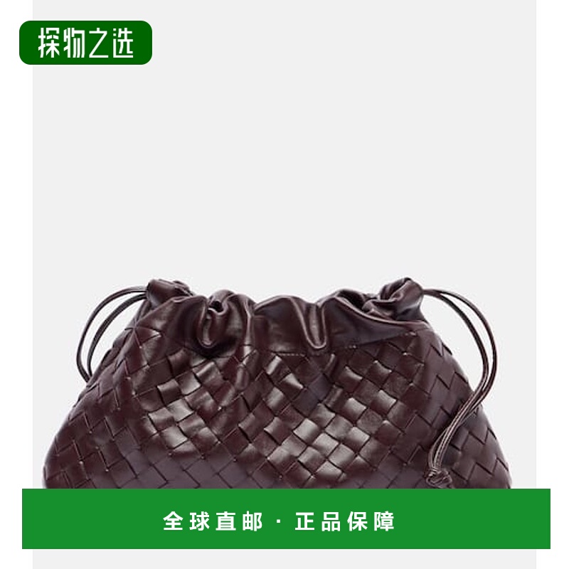 香港直邮Bottega Veneta 葆蝶家 女士 Notte 编织小号皮革手包