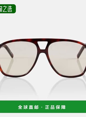 1h可退 香港直邮Saint Laurent 圣罗兰 女士 SL 596 飞行员太阳眼