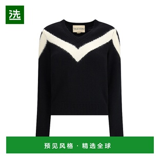 华伦天奴 羊毛蝴蝶结毛衣 女士 back 7B0KC 香港直邮valentino