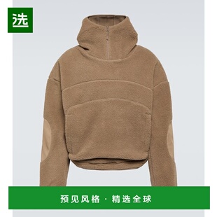 1h可退 香港直邮Entire Studios 男士 V2 抓绒连帽衫 brown棕色