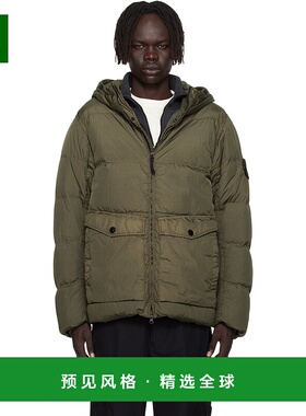 1h可退 香港直邮Stone Island 石头岛 男士 绿色 4100011 Hooded