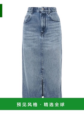 香港直邮Isabel Marant Tilauria 牛仔半身裙 JU0045FBB1H07I