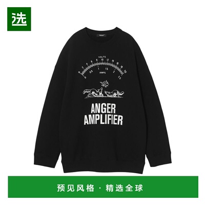 香港直邮UNDERCOVER 男士卫衣 UC2E48941BLACK AW2025 黑色