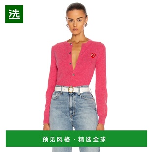 1h可退 香港直邮comme des garcons play 女士 针织开衫 AXN07505