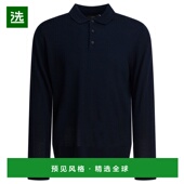 男士 蓝色 衬衫 香港直邮VINCE M05196453A403CBL AW2025 Merino