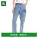 Fiction 1h可退 柏林蓝色阔腿牛仔 Teaspoon New 美国直邮 One