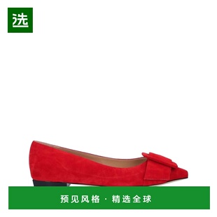 1h可退 香港直邮Sergio Rossi 塞乔·罗西 女士 芭蕾舞鞋