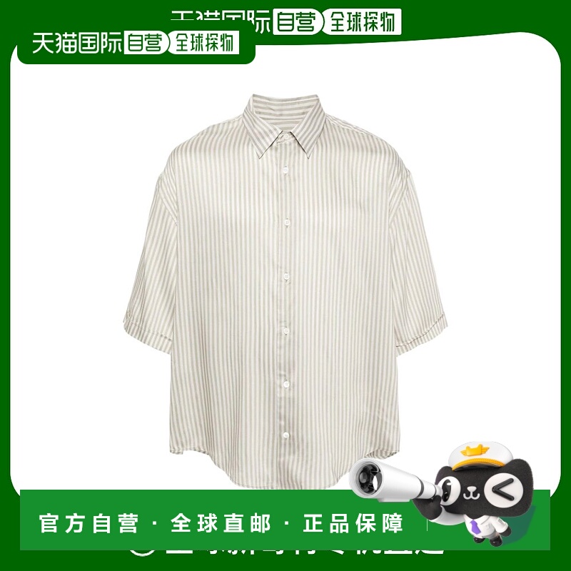 香港直邮Ami Paris 字母图案衬衫 HSH226VI0015
