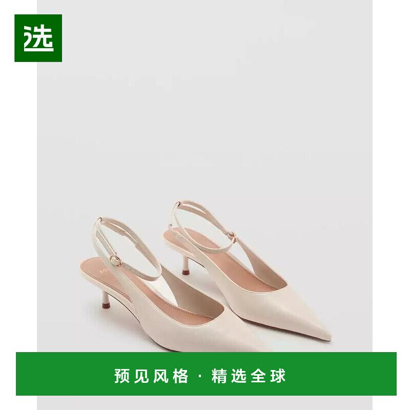 1h可退 【美国直邮】mango 女士 时尚休闲鞋高跟女鞋单鞋尖头鞋图片