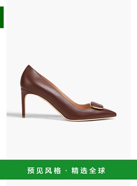 1h可退 香港直邮Rupert Sanderson 女士 New Nada 双荔枝纹皮革浅