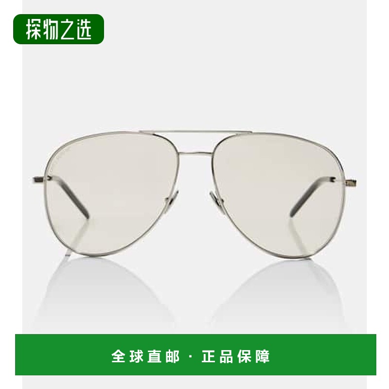 香港直邮Saint Laurent 圣罗兰 女士 经典款飞行员太阳眼镜