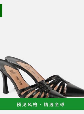 1h可退 香港直邮Paris Texas 女士 Nadia 85 镂空皮质凉拖