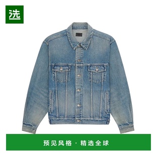 牛仔外套 1h可退 长袖 Laurent 859157Y11CA 香港直邮Saint