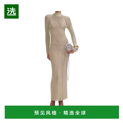 香港直邮SELF-PORTRAIT 女士连衣裙 RS25124XGD AW2024 米白色