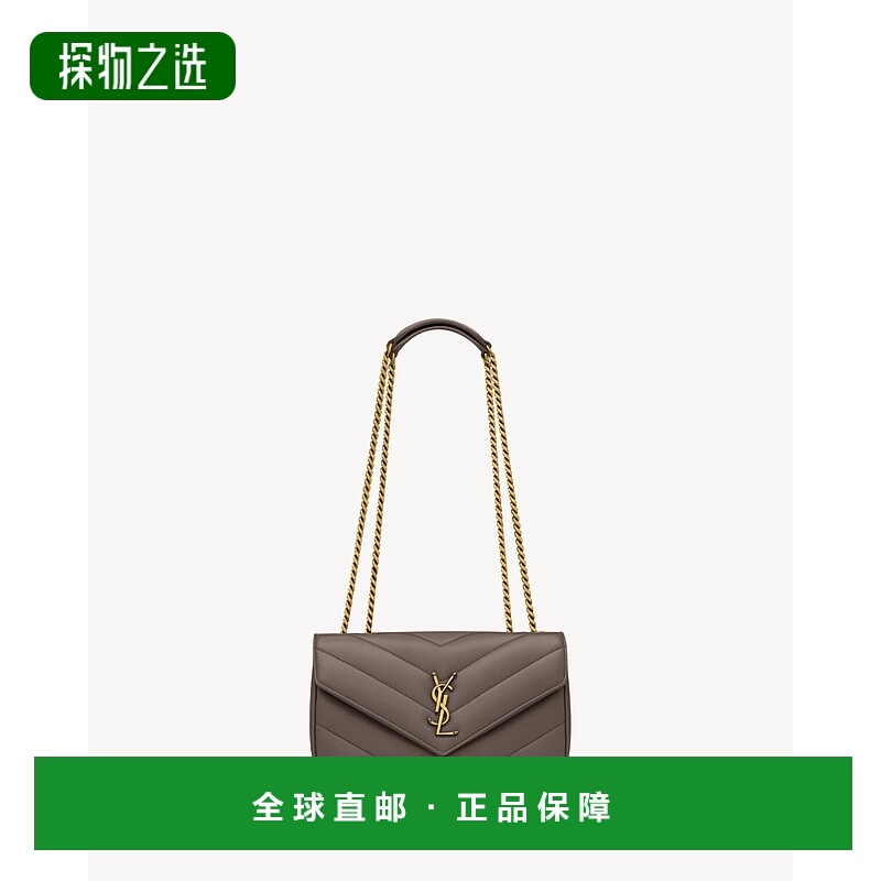 欧洲直邮YSL (2025) LOULOU 小号绗缝皮革包链条包