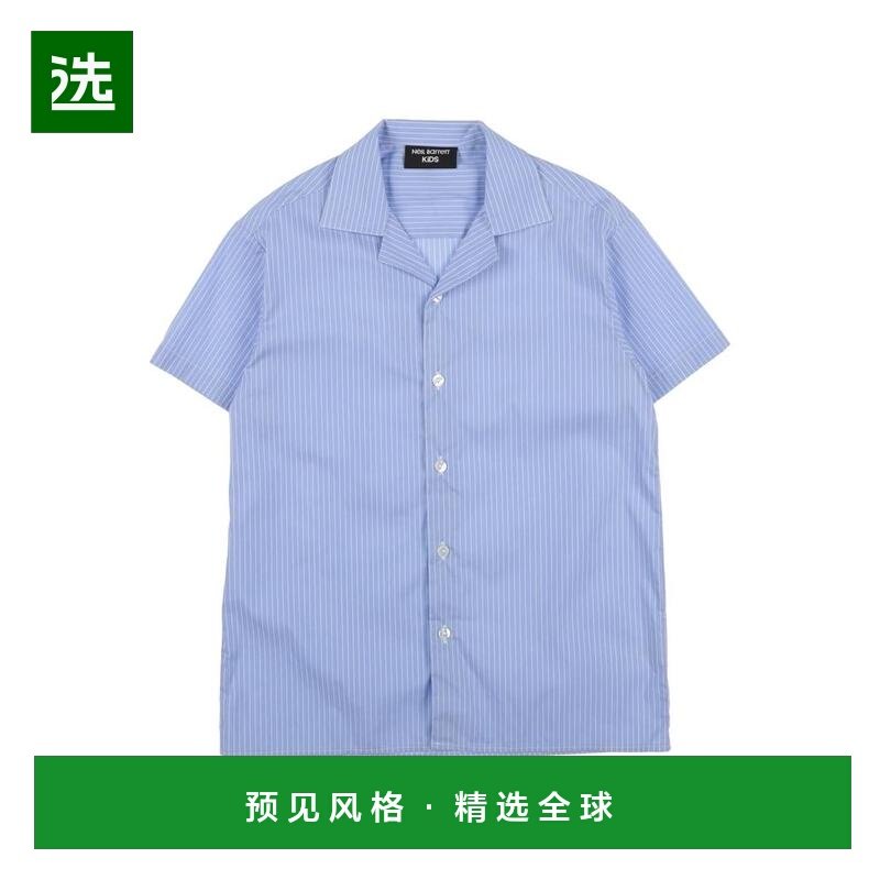 1h可退 【美国直邮】Neil Barrett男士衬衫短袖条纹时尚舒适百搭,男装,衬衫,淘宝优惠券,粉丝福利购,淘宝优惠卷