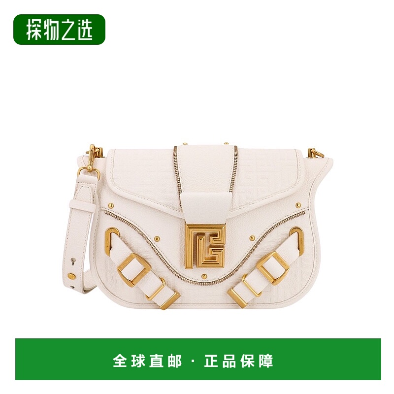 香港直邮Balmain 搭扣单肩包 BN1BK794LPSE