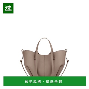 欧洲直邮POLENE Cyme Mini女士褐色小牛皮手提包托特包单肩包