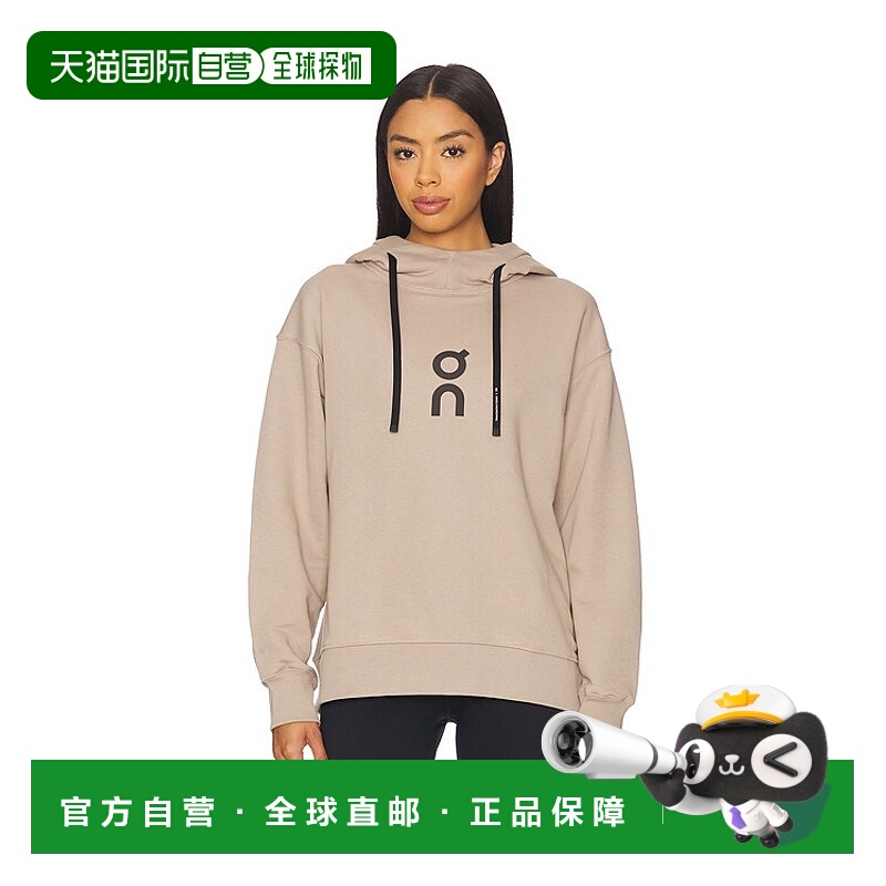 1h可退 香港直邮On 女士 Club 连帽衫 1WE10040603 brown棕色 舒