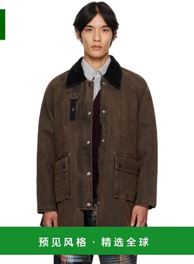 1h可退 香港直邮Andersson Bell 男士 棕色 Kerri Trapez Work 夹