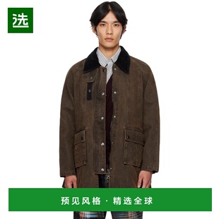 1h可退 香港直邮Andersson Bell 男士 棕色 Kerri Trapez Work 夹