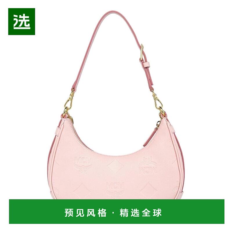 香港直邮MCM 女士单肩包 MWHGSTA03QA001QA SS2026 粉红色 Aren h