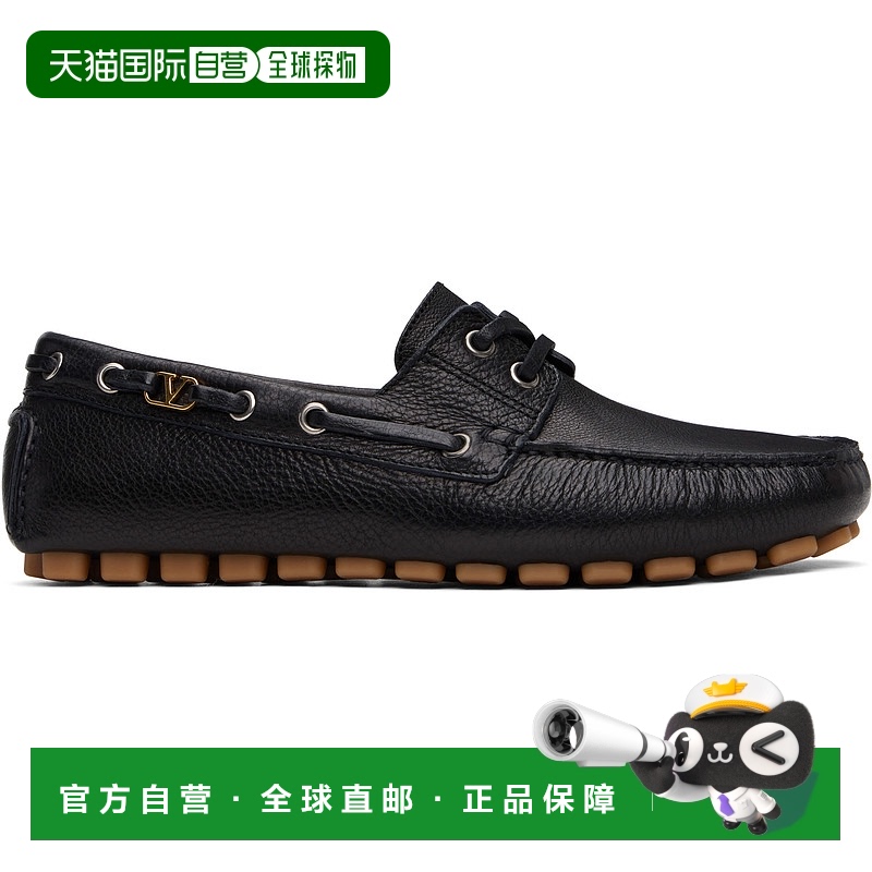 1h可退 香港直邮Valentino 华伦天奴 男士 黑色 Driver Fastaway